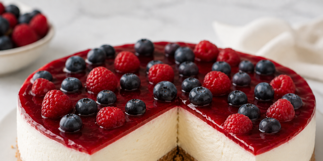 Gâteau au fromage sans cuisson!