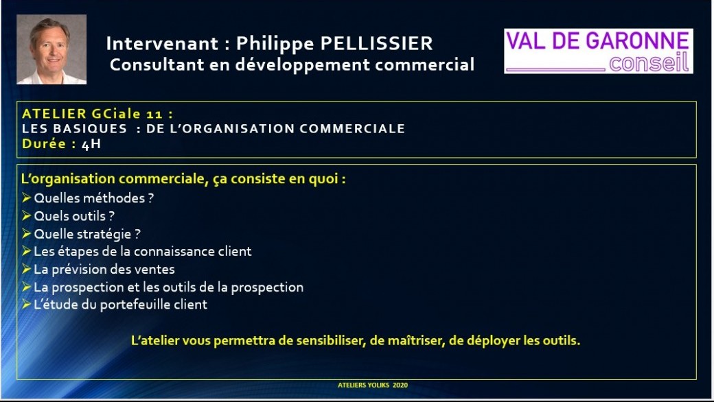 GCiale 11 - Les basiques : de la gestion commerciale 