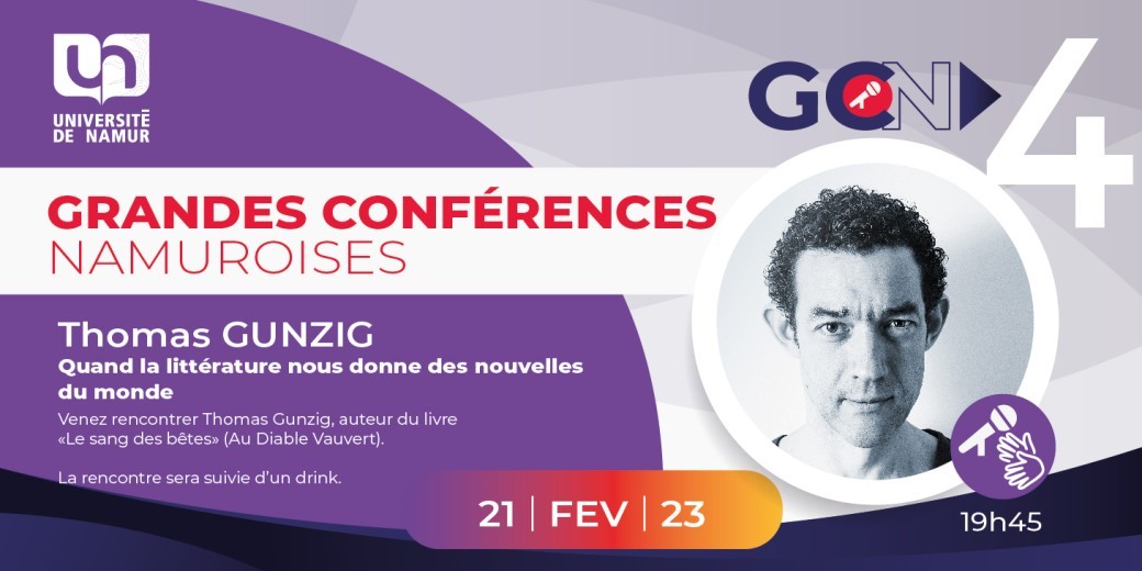 GCN | Thomas Gunzig : "Quand la littérature nous donne des nouvelles du monde"