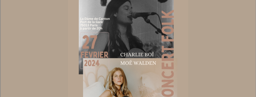 CHARLIE BOÏ + MOĒ WALDEN