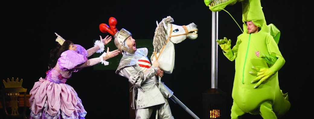 Georges le Dragon, la Princesse et le Chevalier intrépide