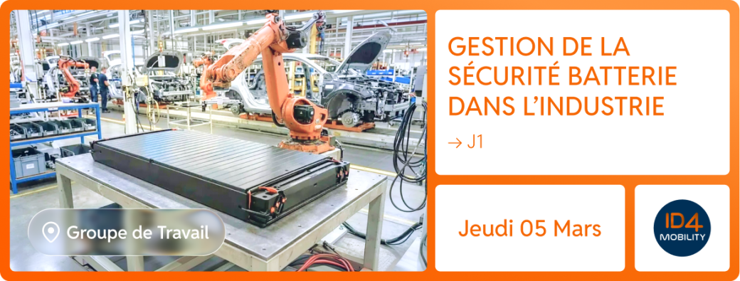 Gestion de la sécurité batterie dans l'industrie - J1