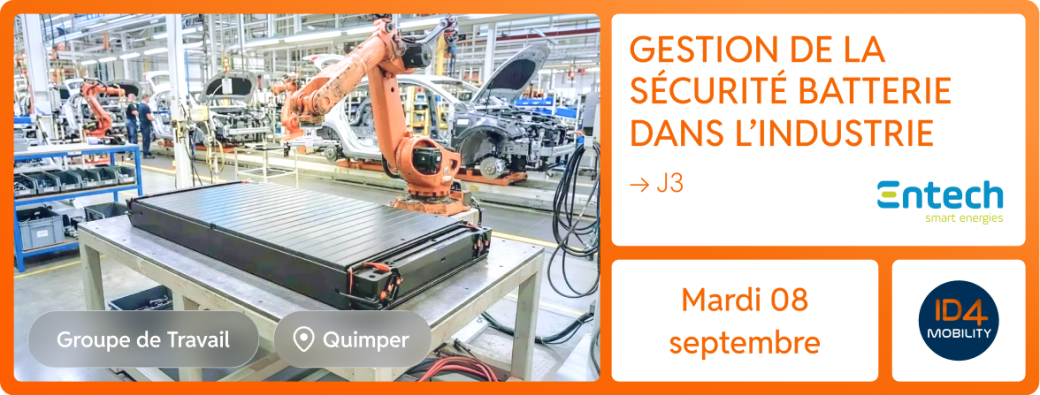 Gestion de la sécurité batterie dans l'industrie - J3