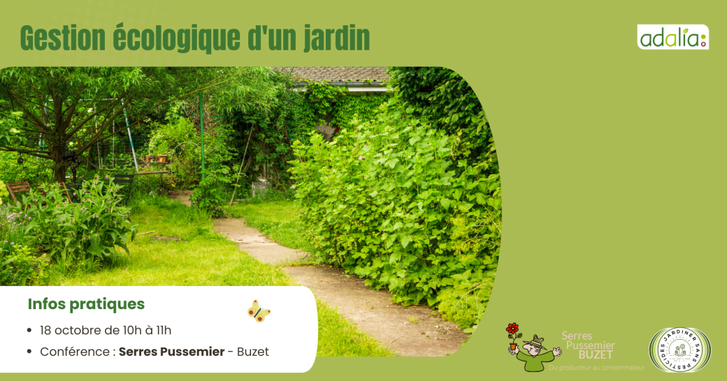 Gestion écologique d'un jardin (conférence)
