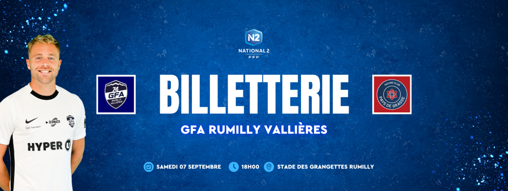 GFA Rumilly Vallières - RC GRASSE