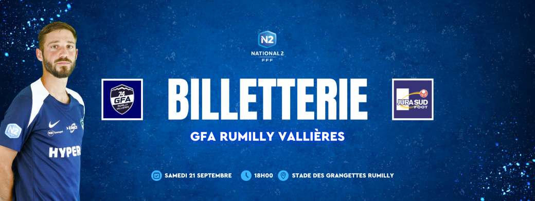GFA Rumilly Vallières - JURA SUD foot