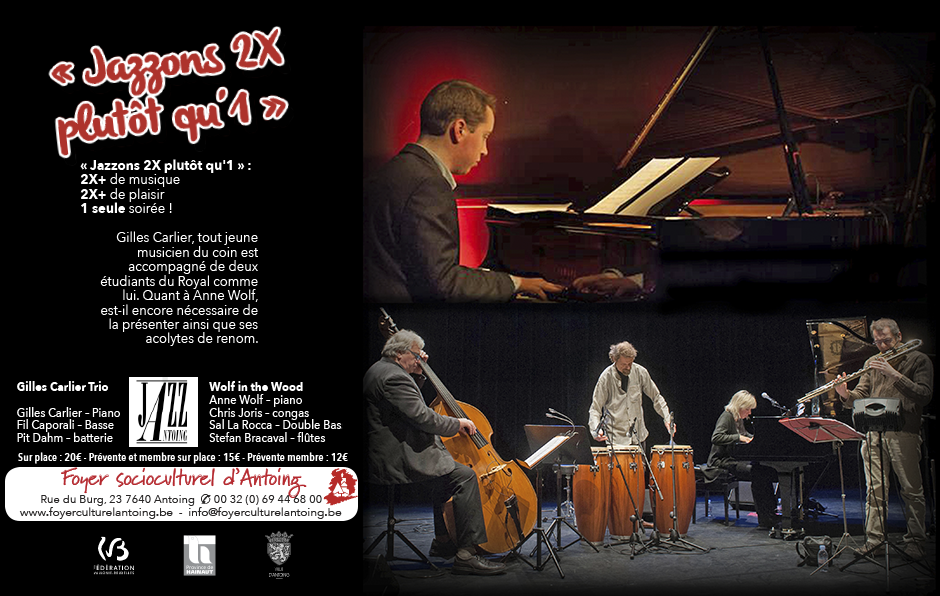 Gilles Carlier Trio / Wolf in the Wood JAZZ