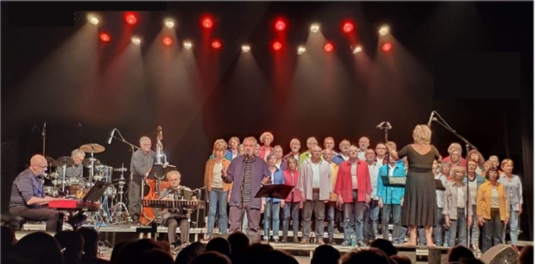 Gilles Servat & Avrillé en Choeur en concert