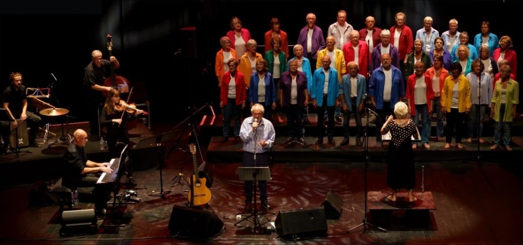 Gilles Servat & Avrillé en Choeur en concert