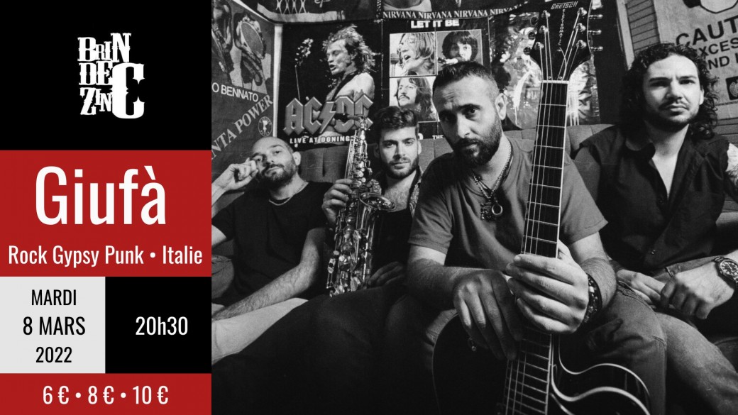 Giufà (Rock Gipsy Punk • Italie)
