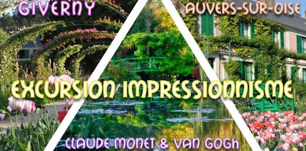 Giverny & Auvers : Excursion Impressionnisme | Monet & Van Gogh - 6 avril Giverny & Auvers : Excursion Impressionnisme | Monet & Van Gogh - 6 avril