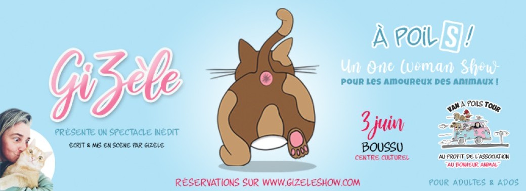 GiZèle "À PoilS !" à Boussu