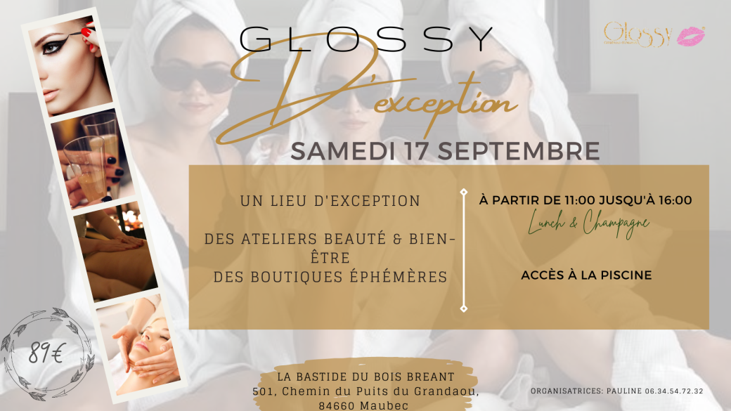 Glossy d'exception à la Bastide du Bois Bréant à Maubec