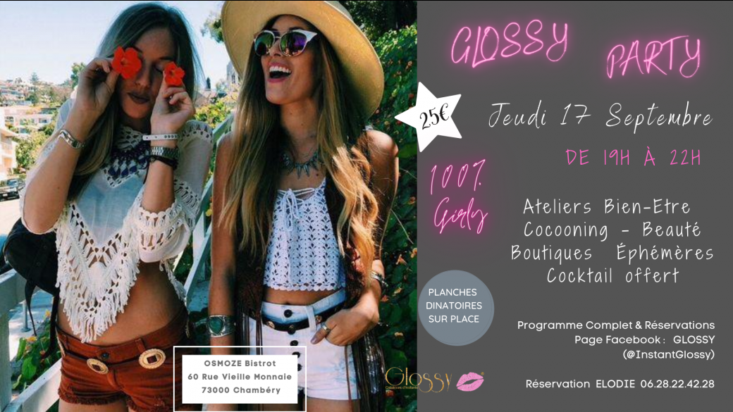 Glossy Girly -  CHAMBERY - 17/09