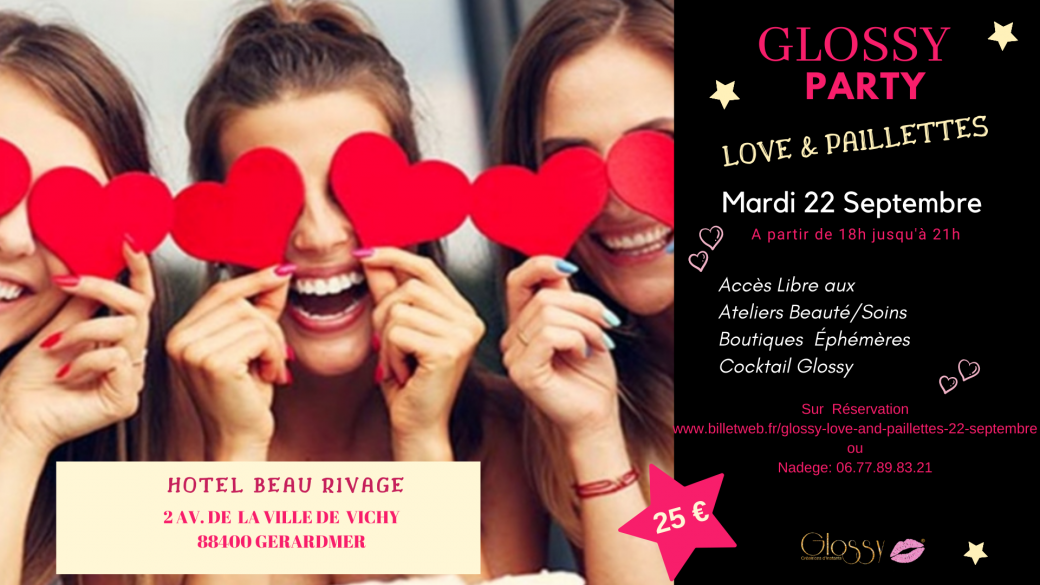 Glossy Love And Paillettes 22 Septembre