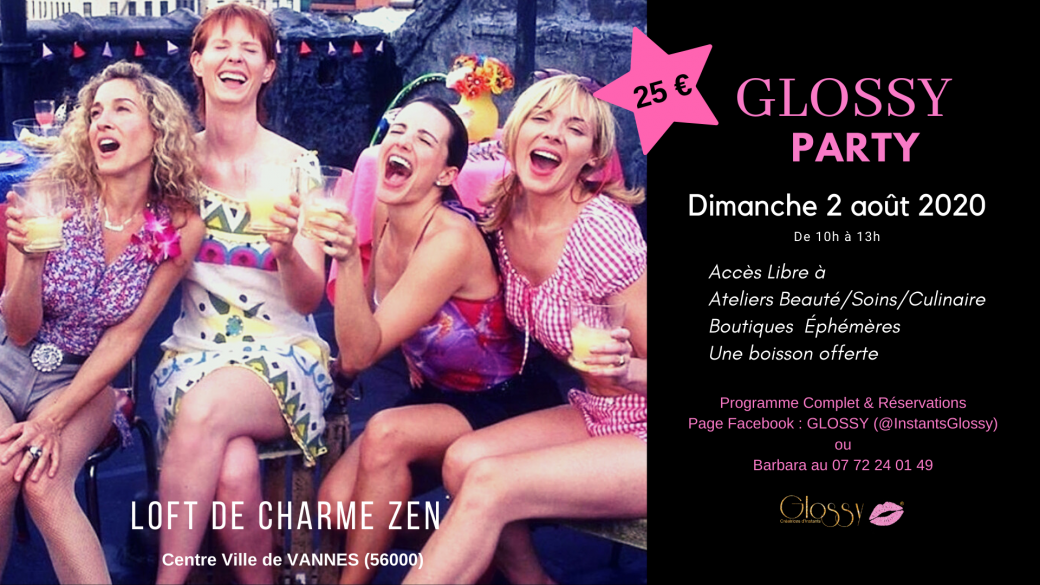 GLOSSY PARTY - billet PARTICIPANTE