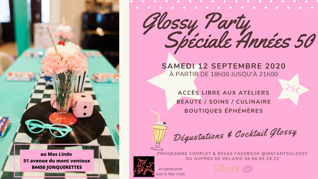 Glossy party spéciale année 50 