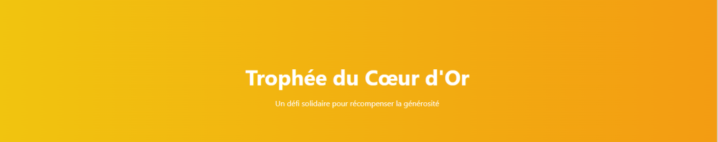Golden Heart Trophy PARIS 2025