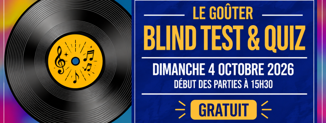 Goûter Blind Test & Quiz