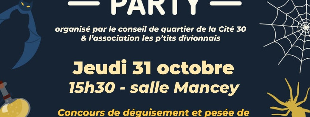 Goûter d'Halloween - Cité 30