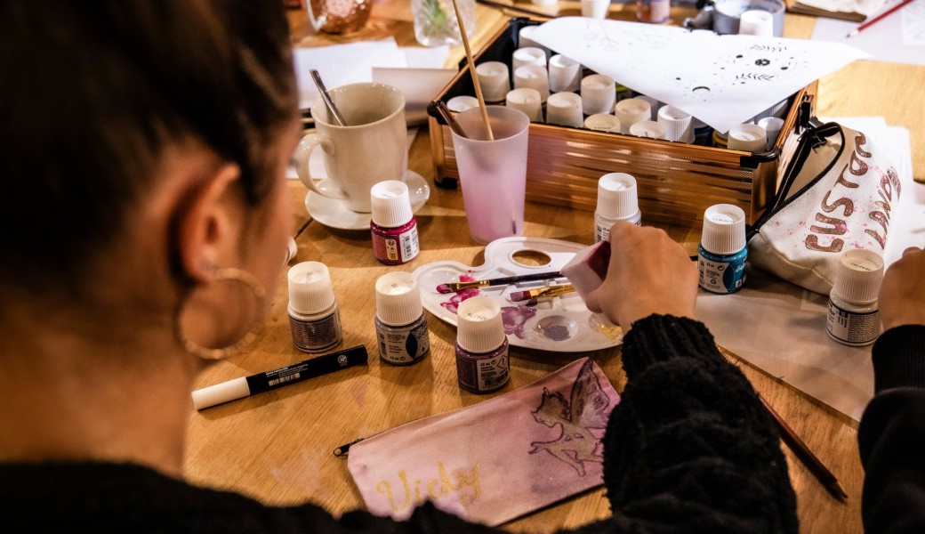 Goûter-Peinture / Custom ta trousse ! 14 septembre 2025