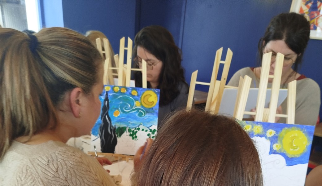 Goûter Peinture Fête des mères 