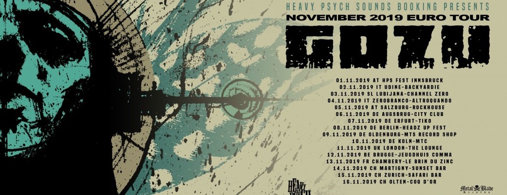 GOZU (Rock-Metal / Boston-USA) + Electric Jaguar Baby