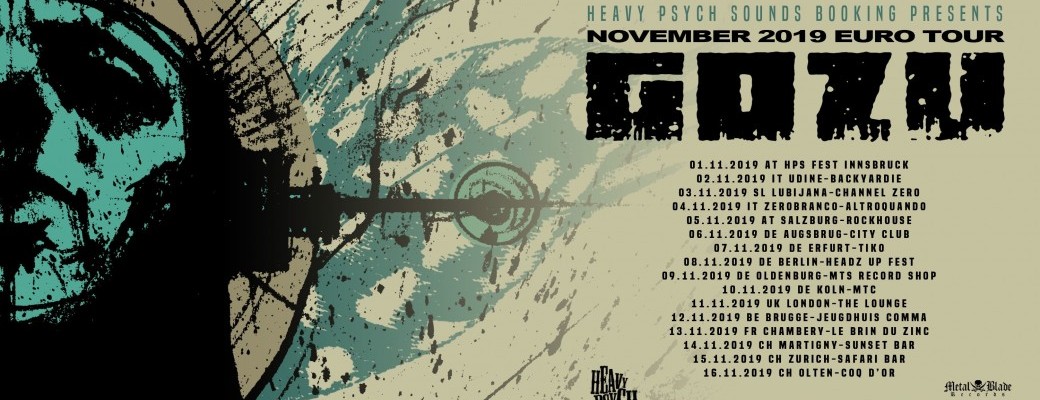 GOZU (Rock-Metal / Boston-USA) + Electric Jaguar Baby GOZU (Rock-Metal / Boston-USA) + Electric Jaguar Baby