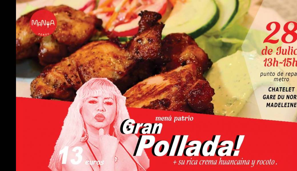 Gran Pollada patriótica por 28 de julio