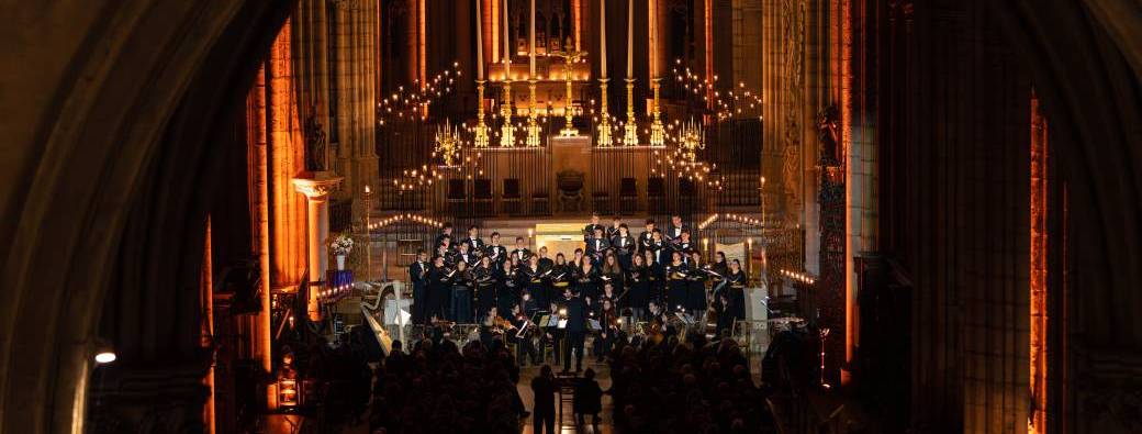 Grand chœur classique à 100 voix | Concert de Noël illuminé à la bougie