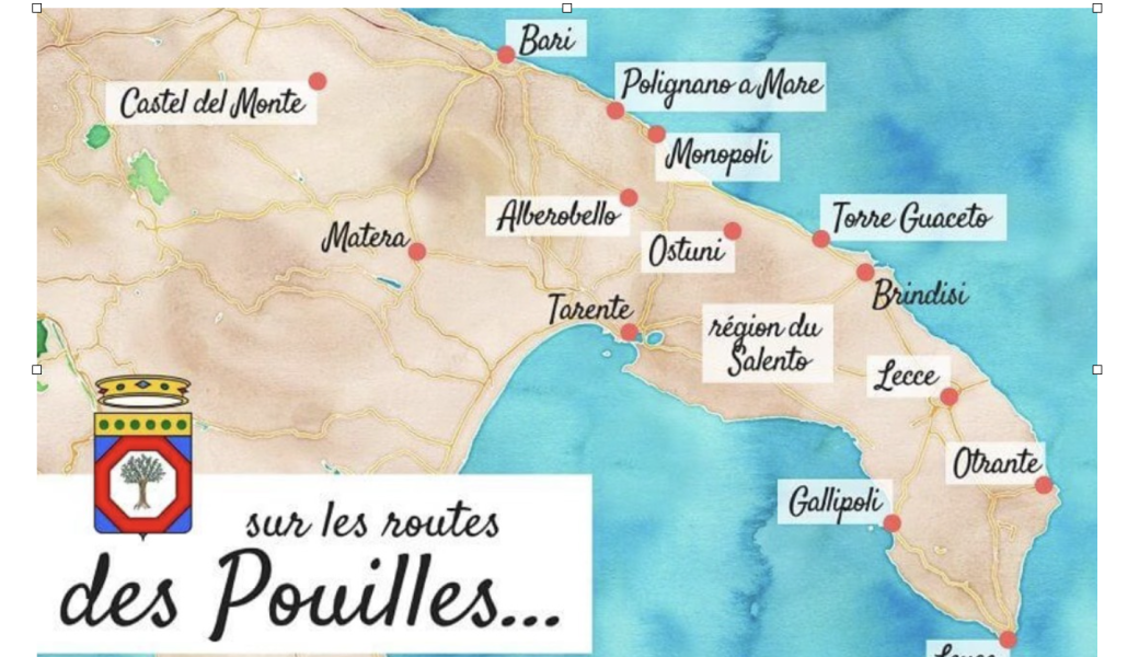 Grand tour des POUILLES (Italie)