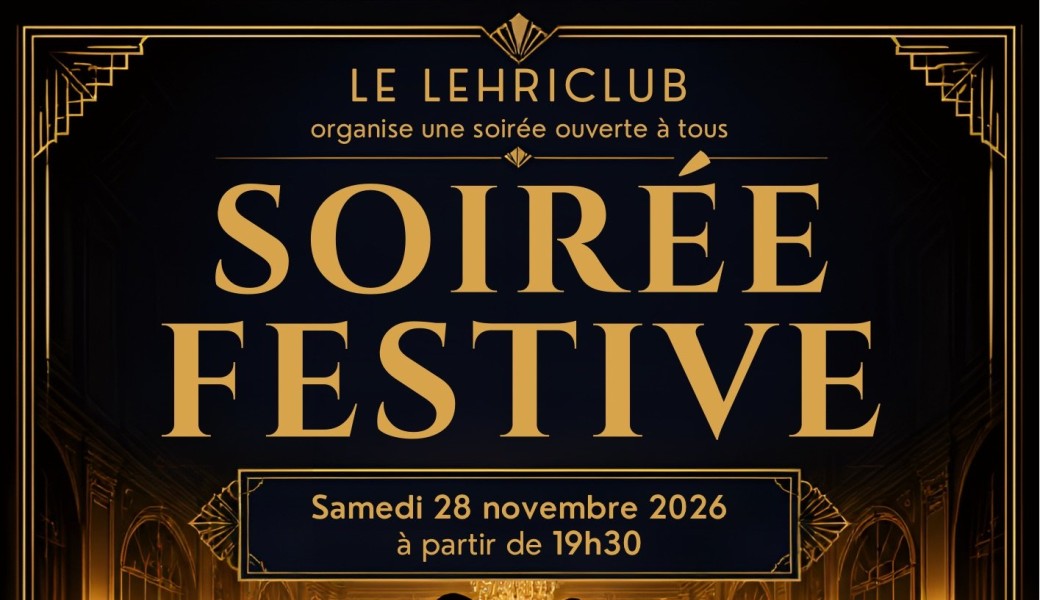 Grande soirée festive Lehriclub
