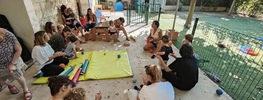 Grandir en musique, pour les 0-3 ans avec un parent, ou les parents