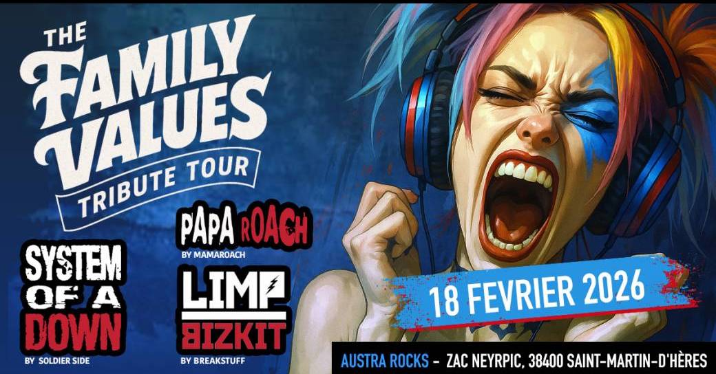 [GRENOBLE] Concert Tribute - SYSTEM OF A DOWN | LIMP BIZKIT | PAPA ROACH