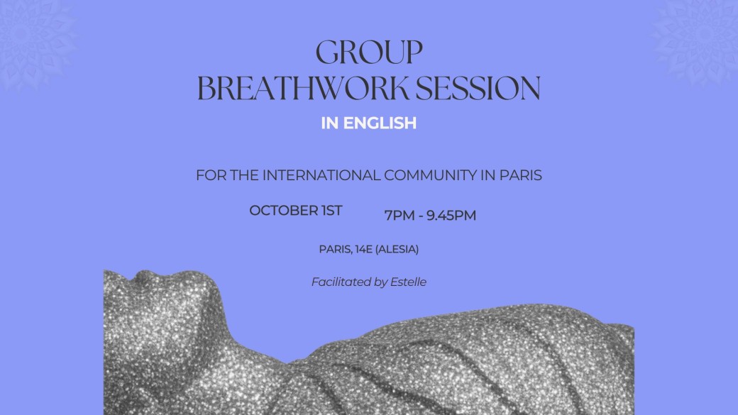 Group Breathwork Session in Paris - English