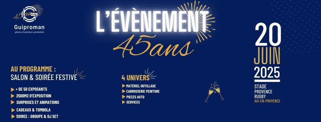Guiproman / 45 ans