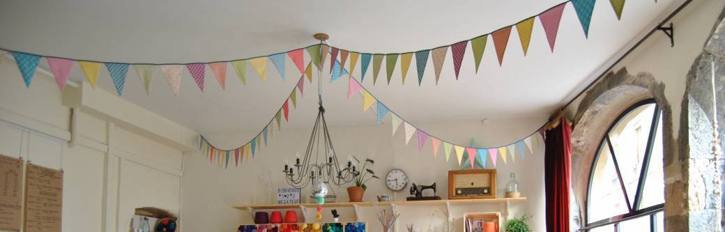 Guirlande de fanion - Atelier TOUS PUBLICS (dès 6ans)