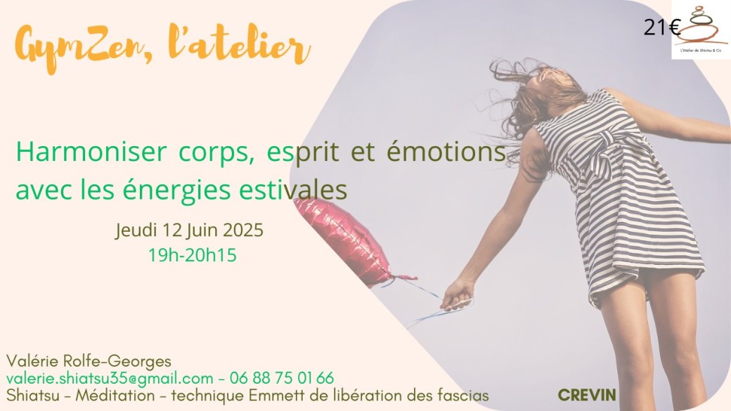 GymZen : Harmoniser corps, esprit et émotions avec les énergies estivales