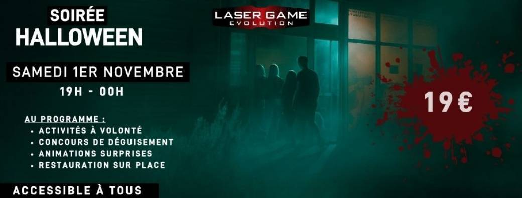 Halloween LASER GAME - 01 NOVEMBRE 