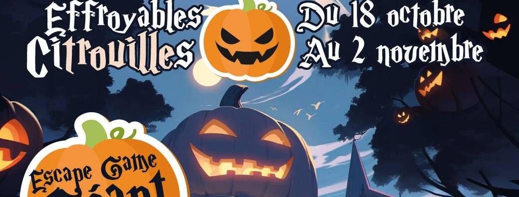 Halloween au château Saint-Victor - Effroyables Citrouilles - Escape Game Géant ~2h d'activité