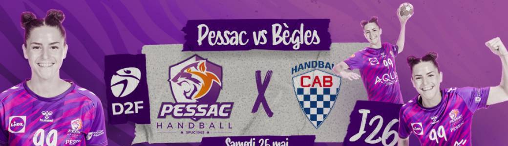 Handball J26-CdF D2F ~ SPUC / CAB Bègles