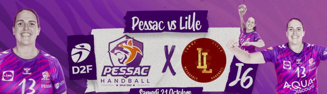 Handball J6-CdF D2F ~ SPUC / Lomme-Lille Métropole Handball ~ 21/10/2023