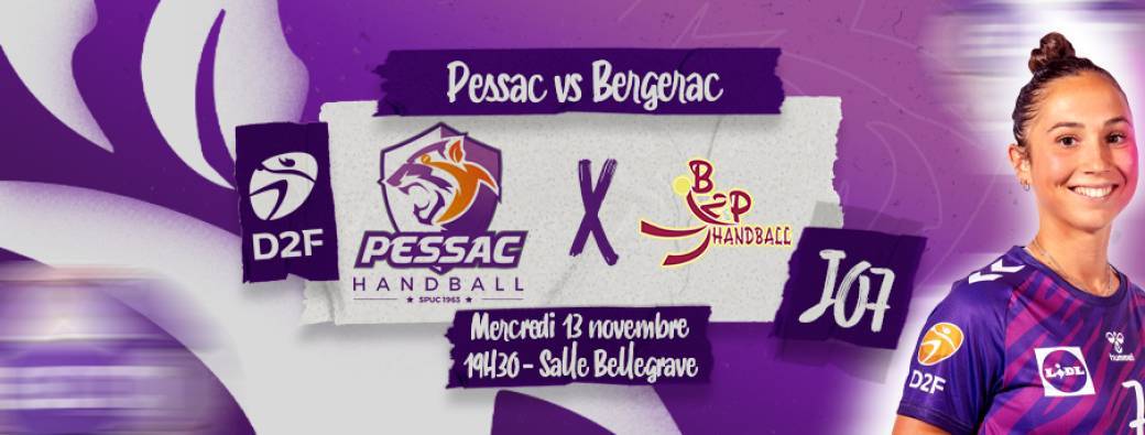 Handball J7-CdF D2F ~ SPUC / Bergerac Périgord Pourpre