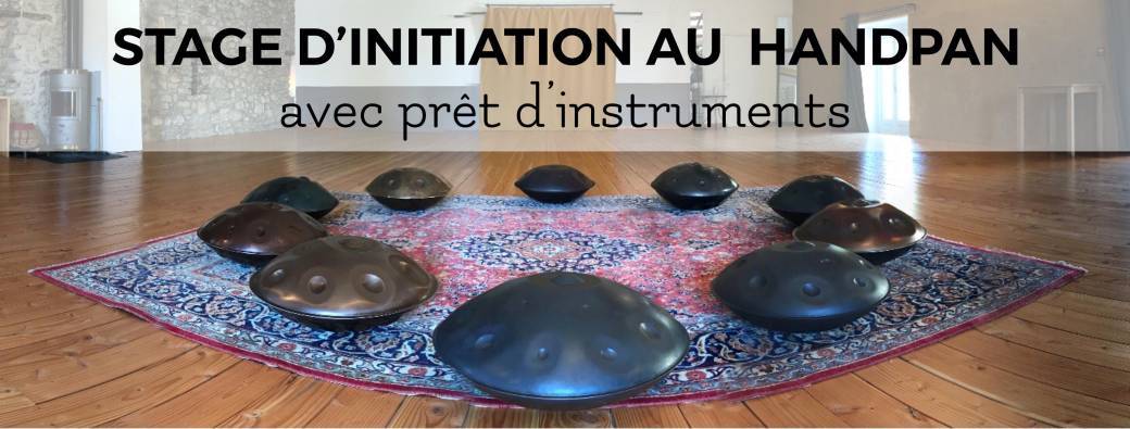 Stage de Handpan | Week-end entier (octobre)