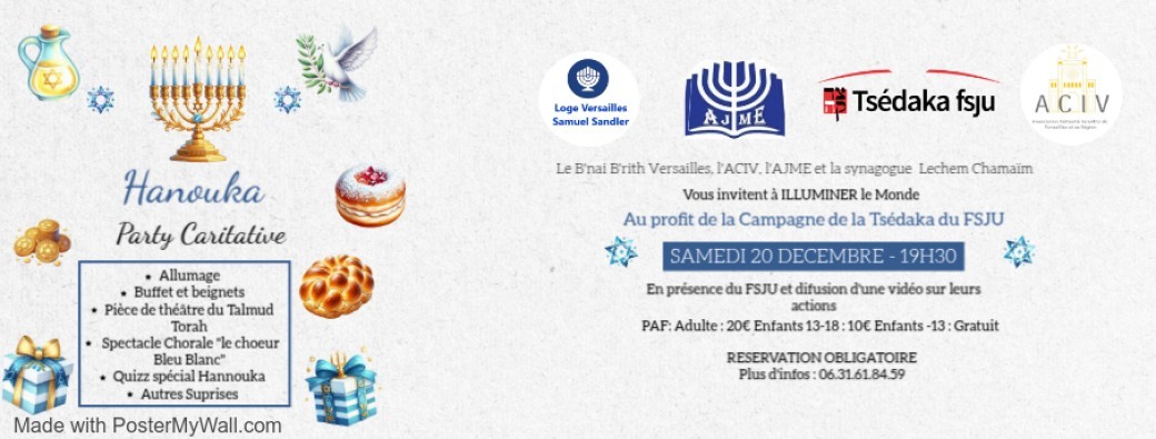 Hannouka Party Caritative