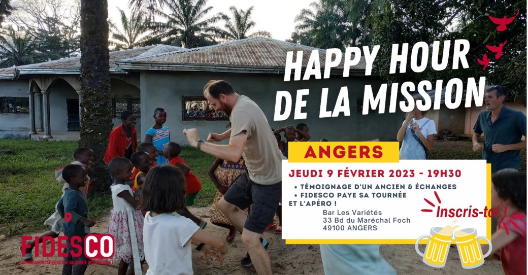 Happy hour de la mission à Angers !