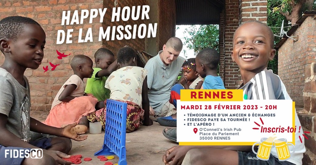 Happy hour de la mission à Rennes !
