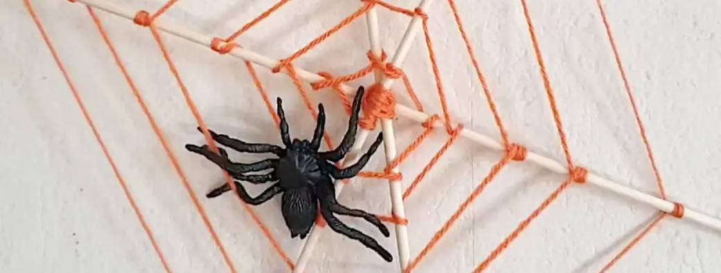 Heure du conte Halloween et confection d'une toile d'araignée