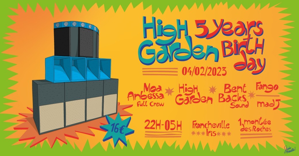 High Garden 5 Years Birthday 