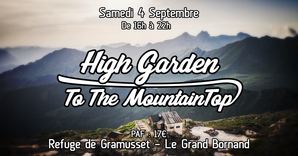 High Garden au Refuge de Gramusset 